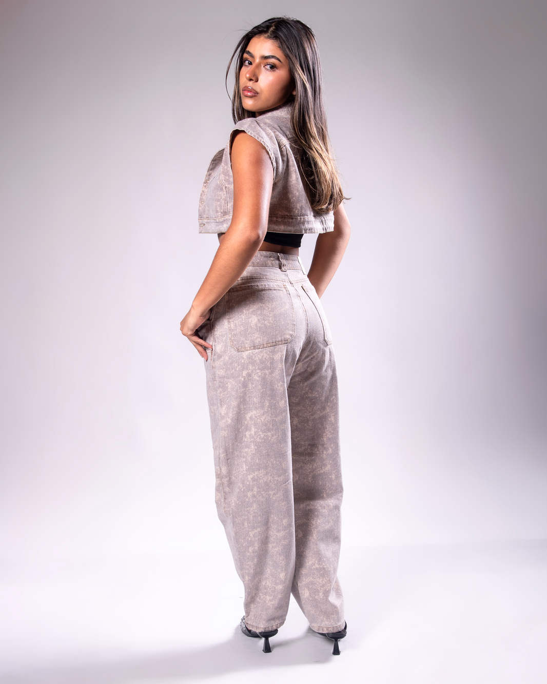 Set Denim Baggy Soprepuesto