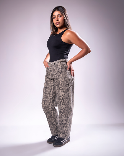 Baggy Estampado Animal Print