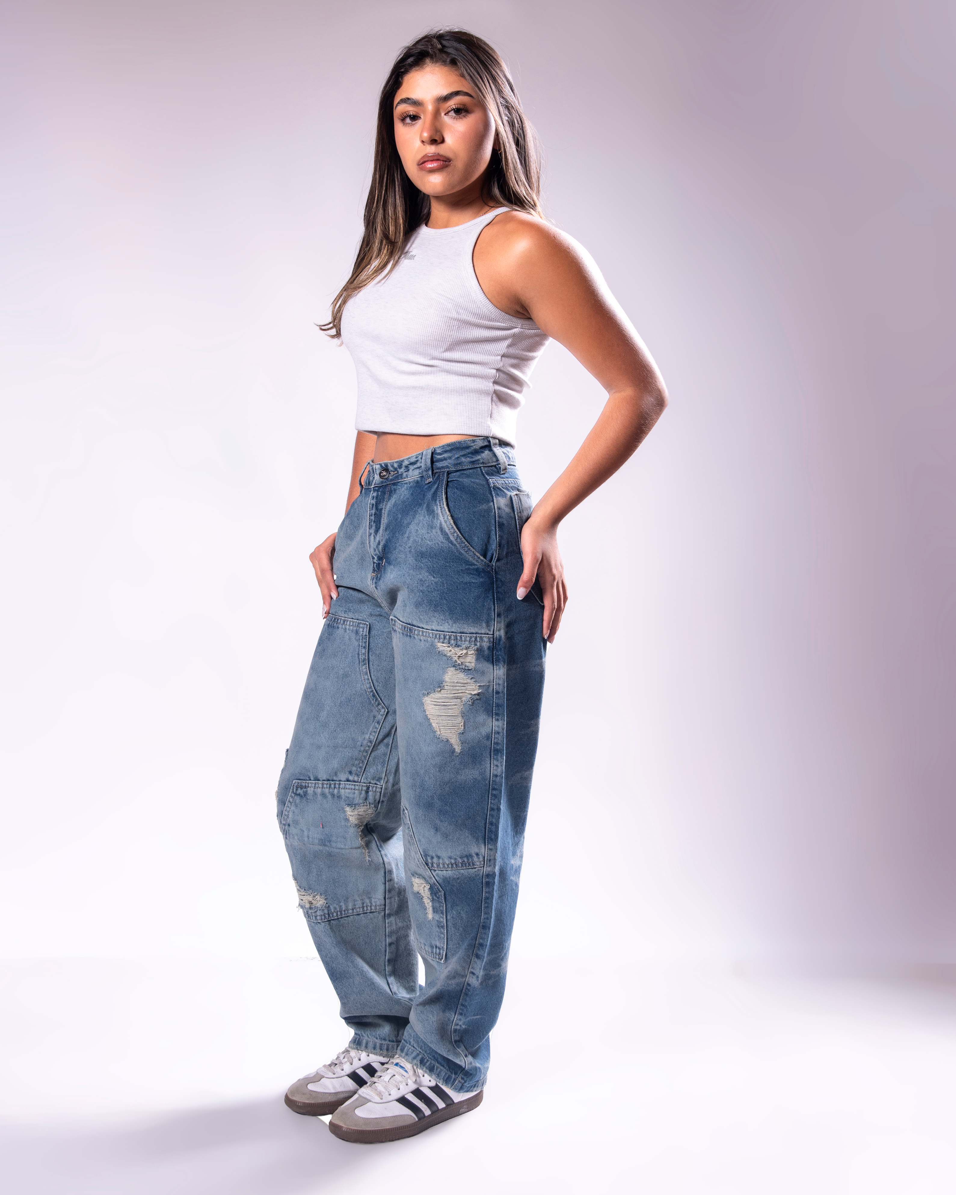 Baggy Sobrepuesto Desvanecido