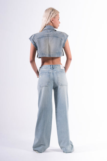 Conjunto Palazzo Desvanecido Azul