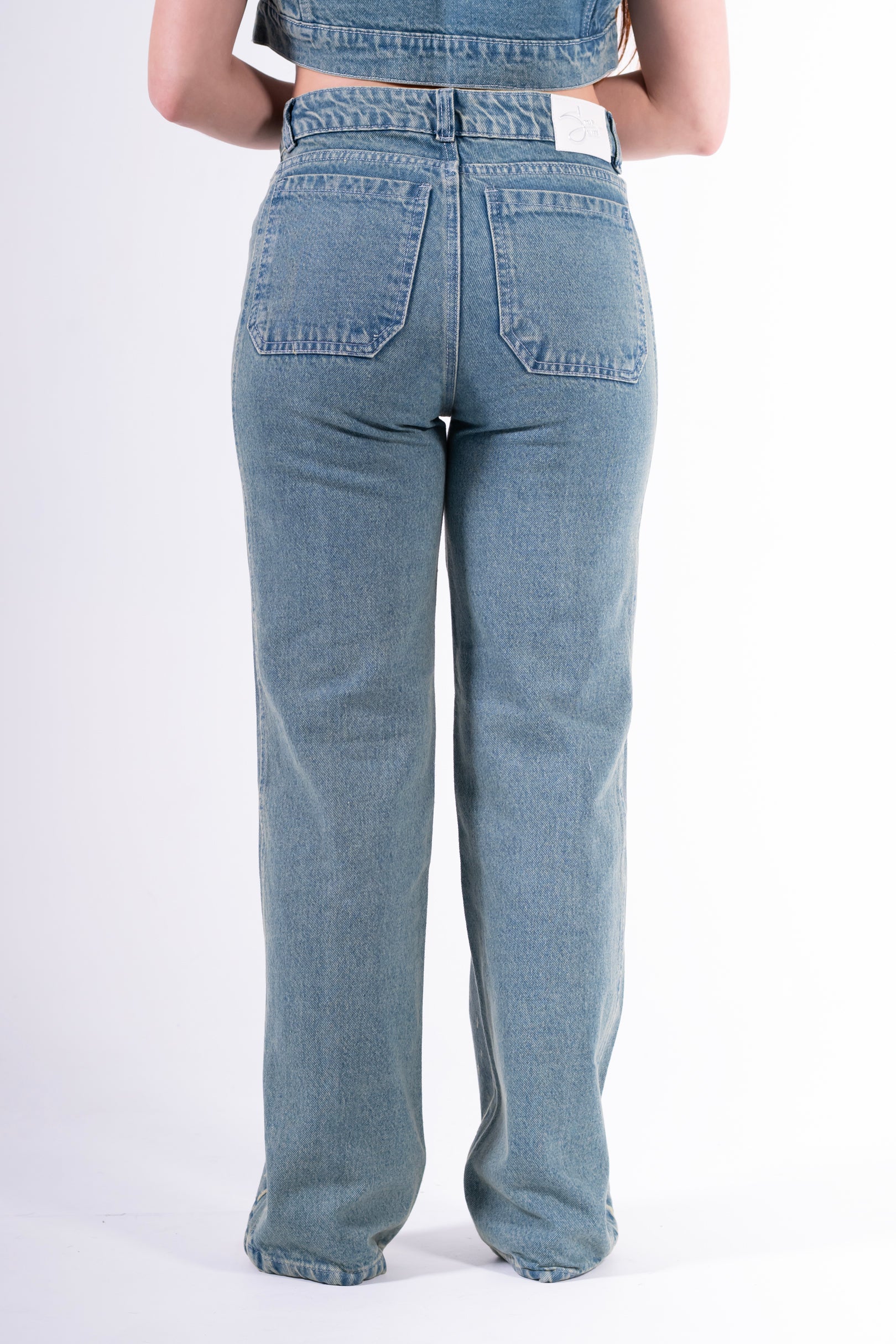 Conjunto Palazzo Laser Azul