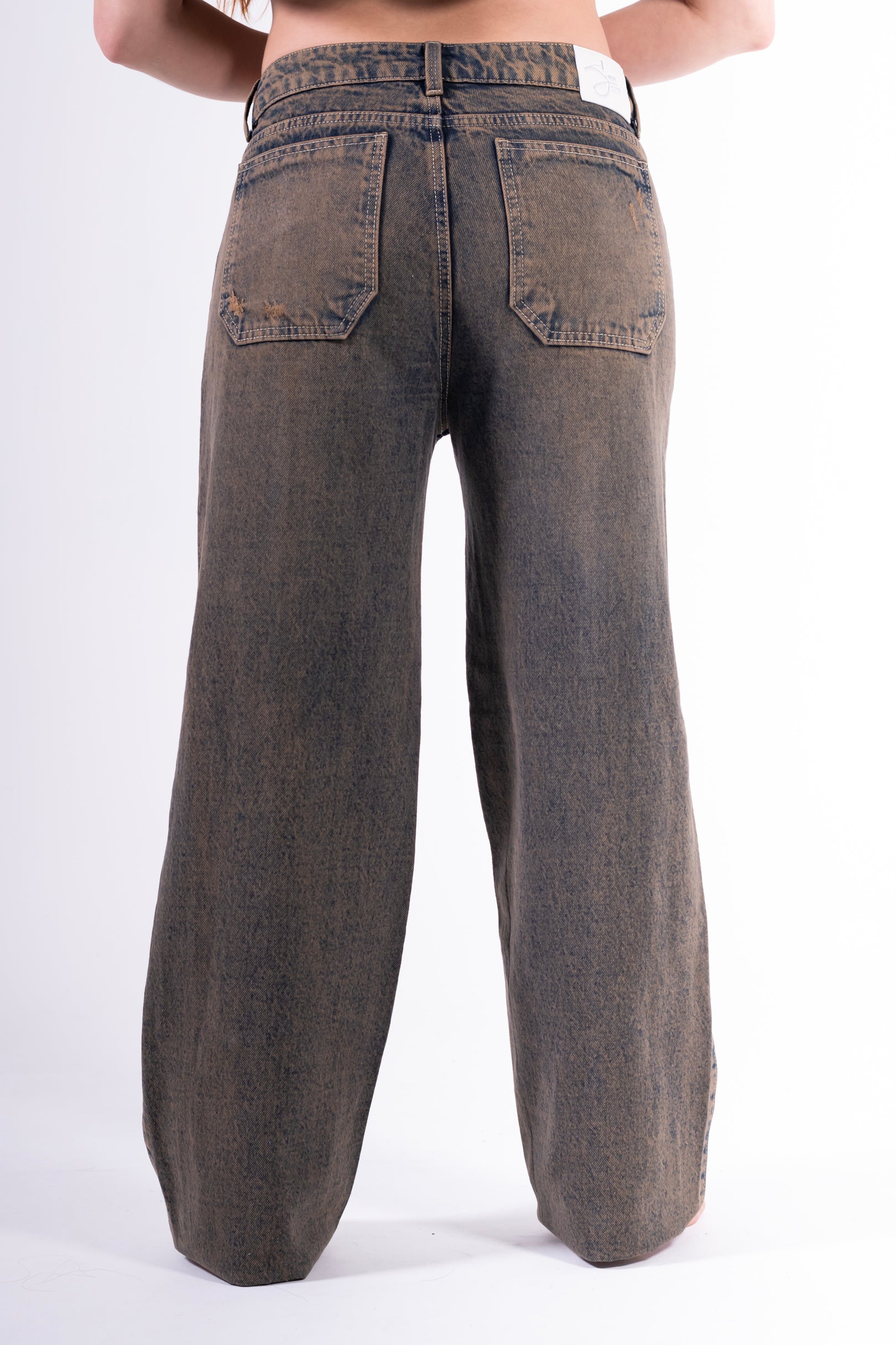 conjunto Palazzo Degrade azul anaranjado