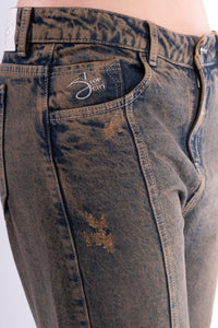 conjunto Palazzo Degrade azul anaranjado