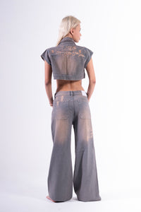 Conjunto Palazzo Chispeado Mantequilla