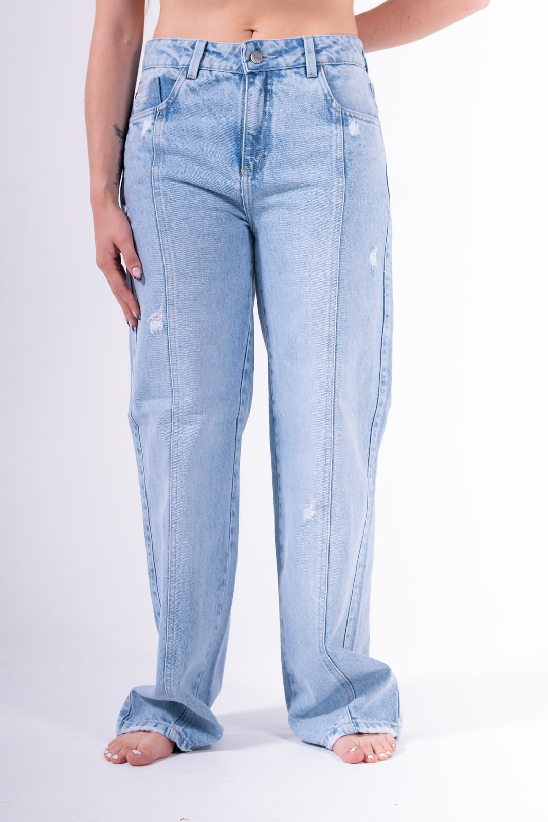conjunto Palazzo Desgastado Azul claro