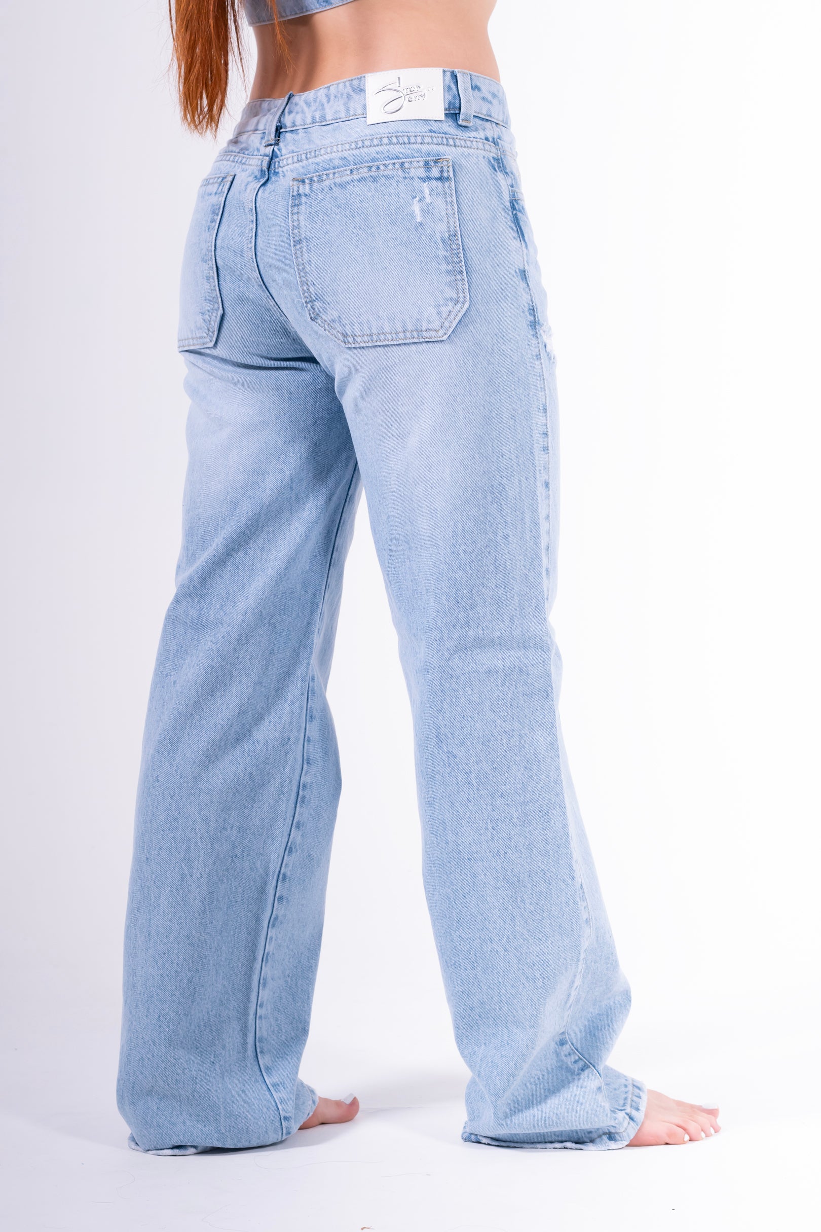 conjunto Palazzo Desgastado Azul claro