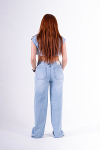 conjunto Palazzo Desgastado Azul claro