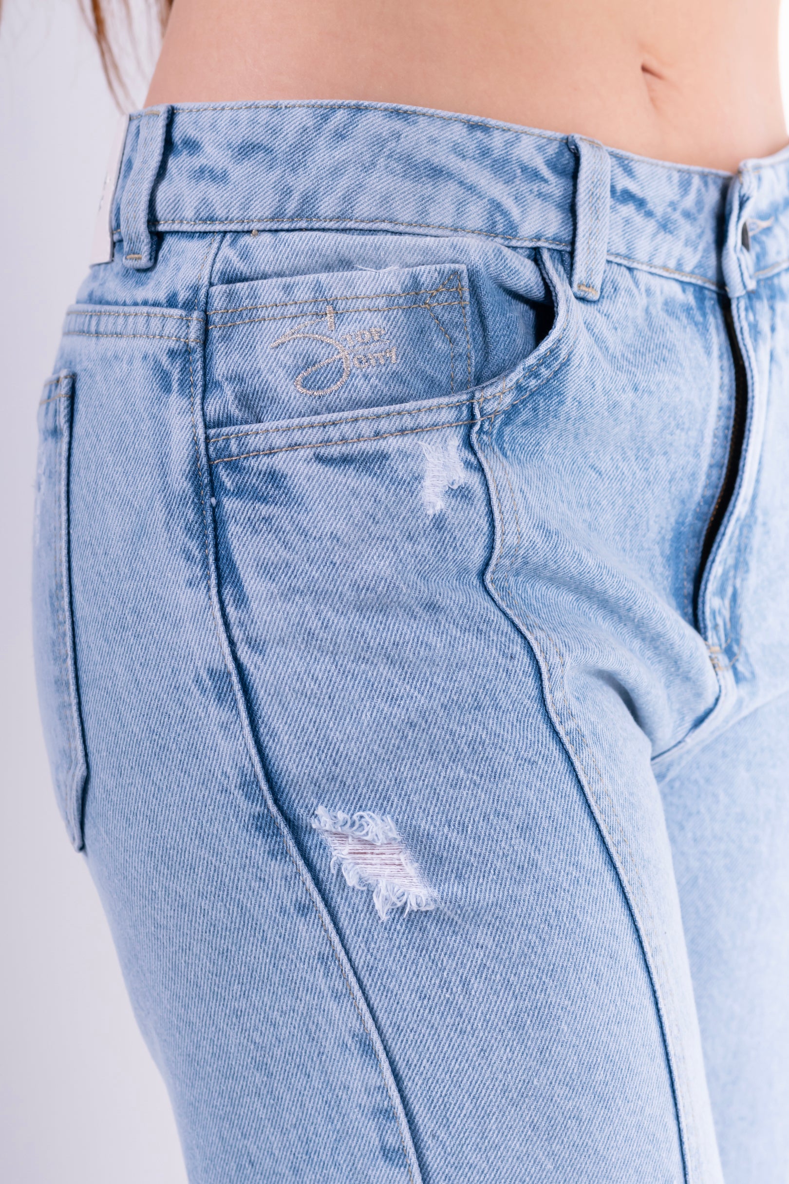 conjunto Palazzo Desgastado Azul claro