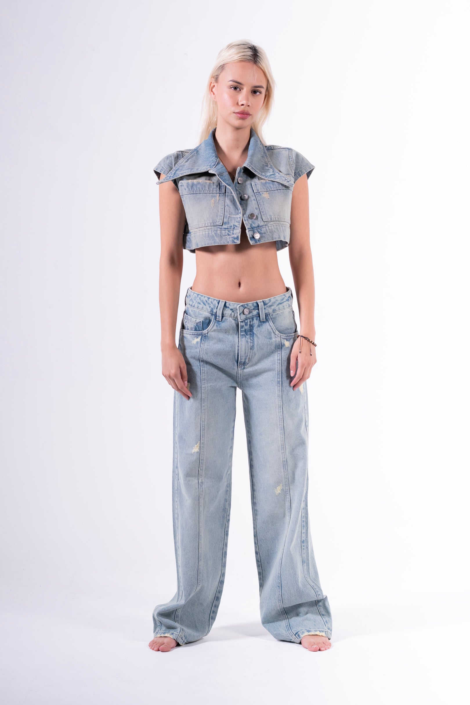 Conjunto Palazzo Desvanecido Azul