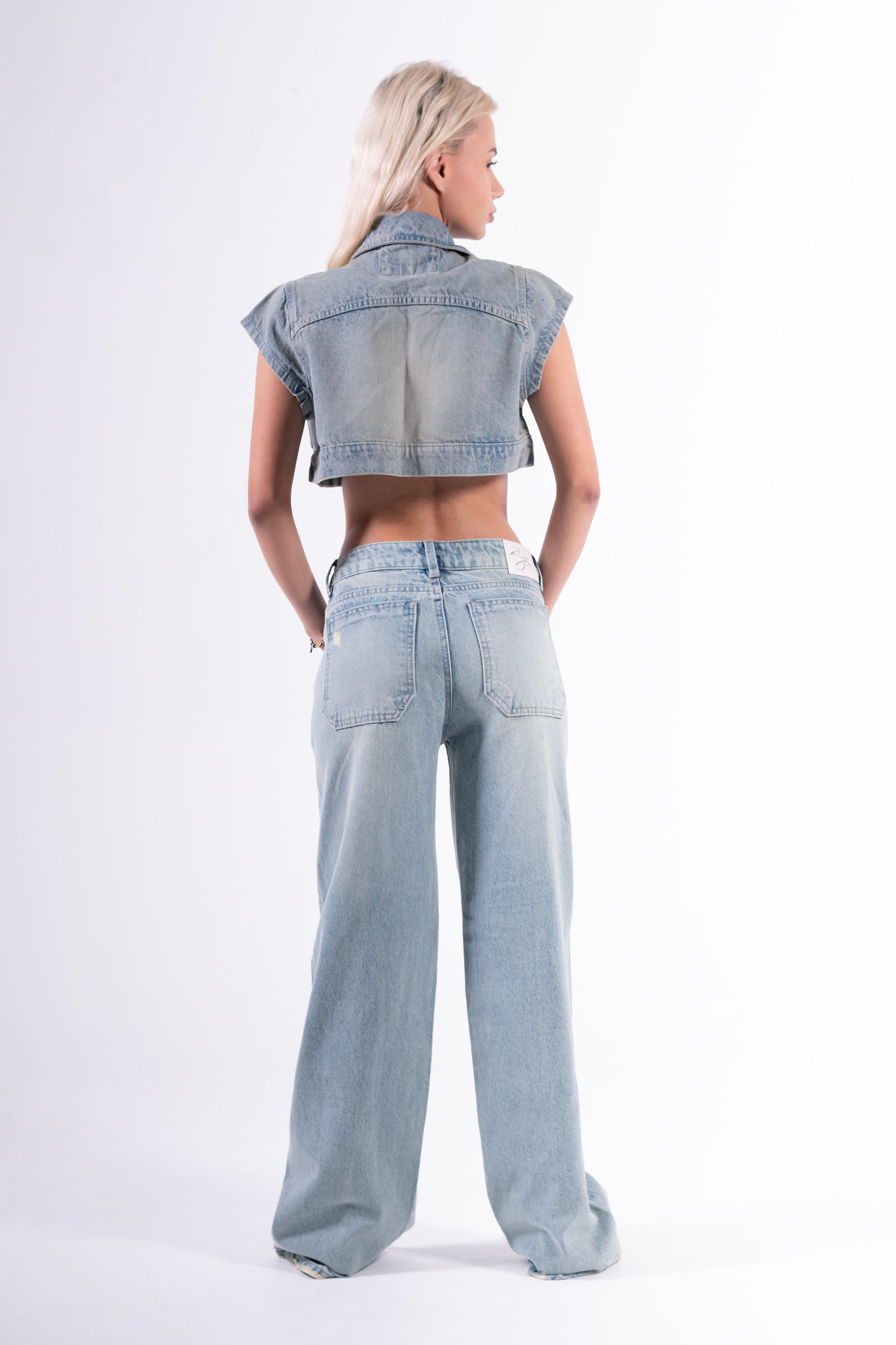 Conjunto Palazzo Desvanecido Azul