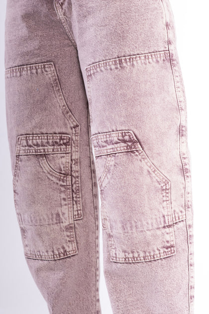 Conjunto Baggy Sobrepuesto Rosado