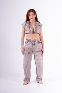 Conjunto Baggy Sobrepuesto Cenizo 2