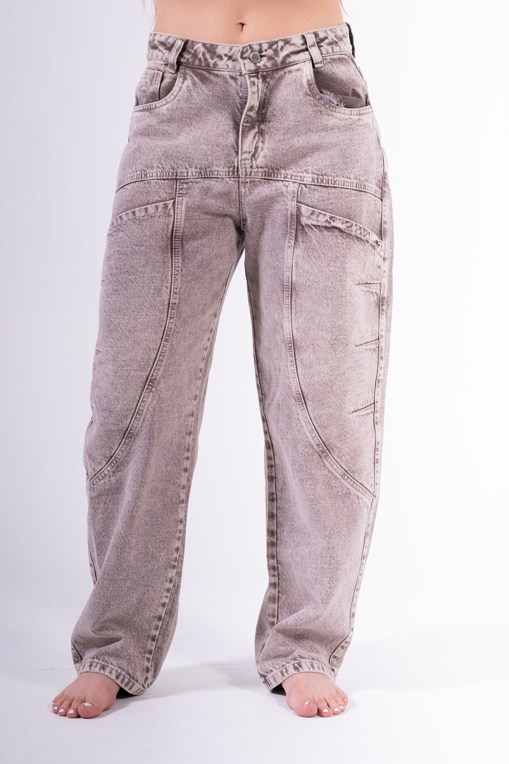 Conjunto Baggy Sobrepuesto Cenizo 2