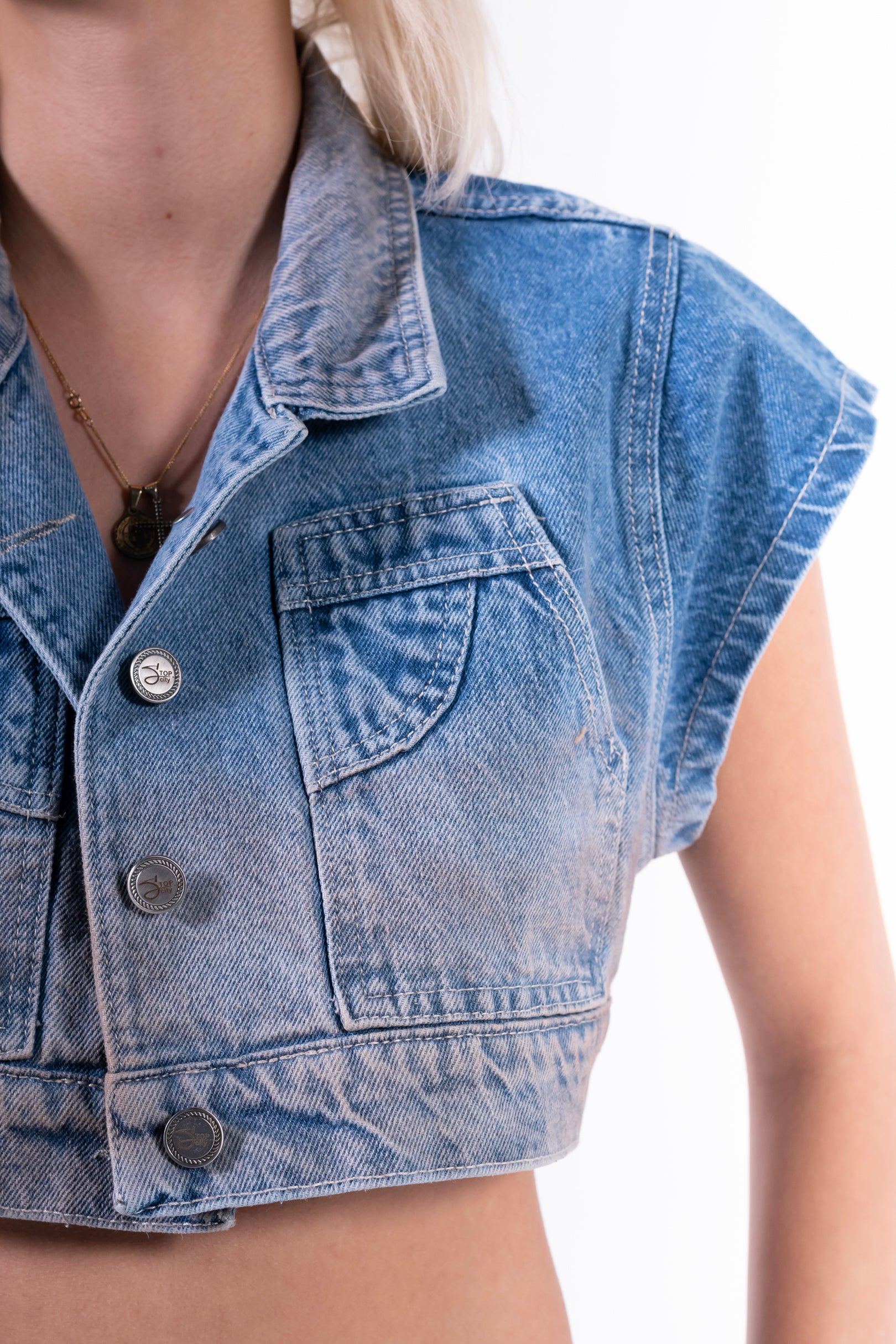 Conjunto Baggy Engrasado Azul Claro