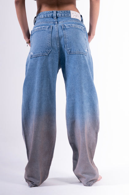 Conjunto Baggy Engrasado Azul Claro