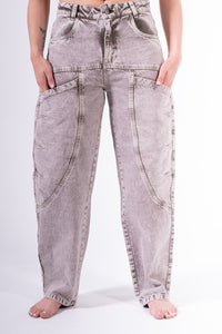 Conjunto Baggy Sobrepuesto Cenizo