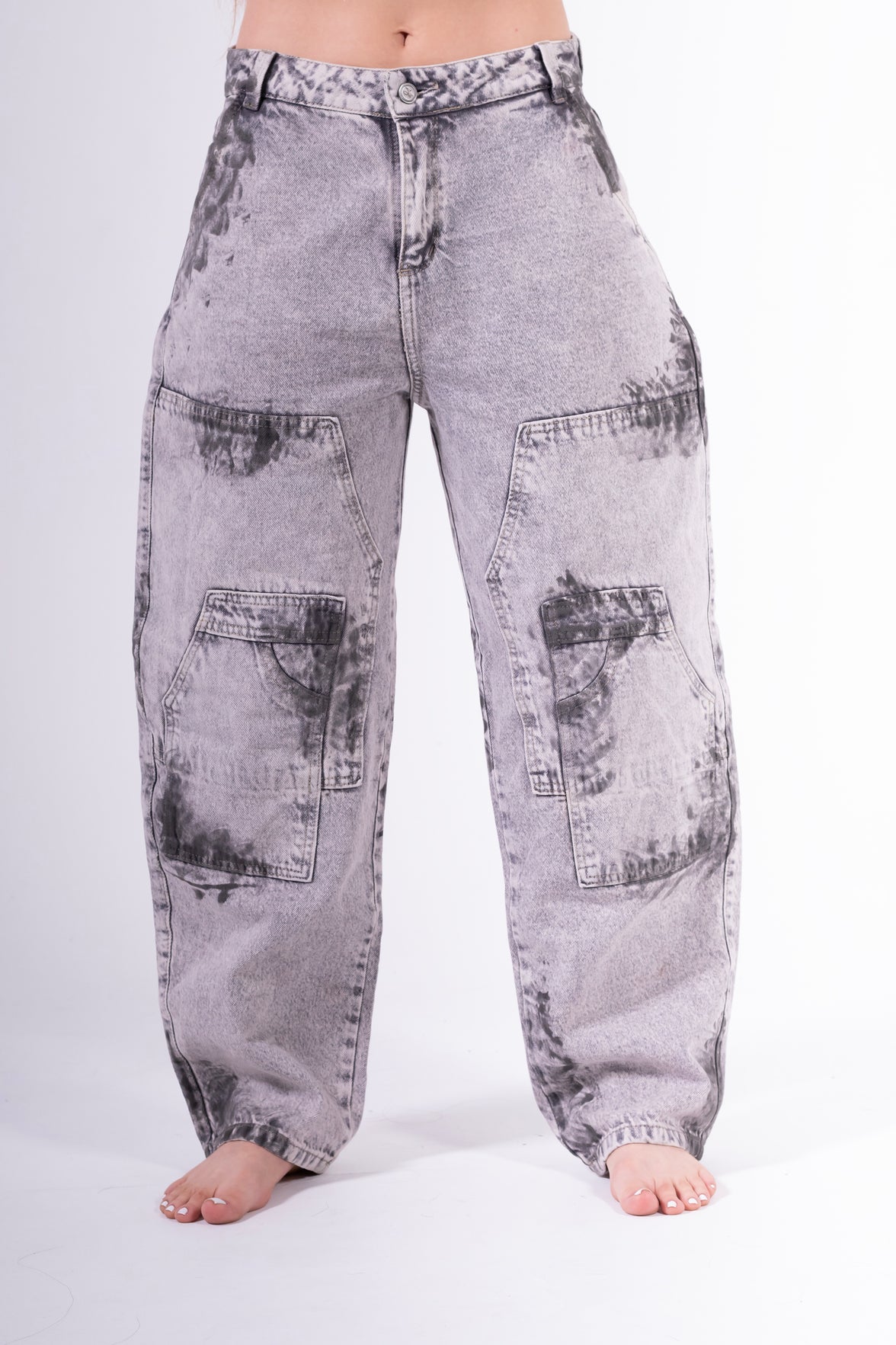 Conjunto Baggy Sobrepuesto Gris