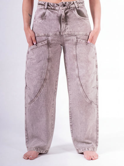 Conjunto Baggy Sobrepuesto Cenizo 2